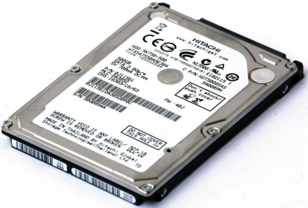 500GB Laptop Hard Drive SATA 2.5" Computer PC Hard Disk Internal HDD 9.5"