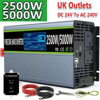 2500W 5000W(Surge) DC 24V To AC 240V...
