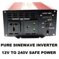 PURE SINEWAVE INVERTER 2000W PEAK 240v Self Build Camper Boat 12 Volt-21_7161020718-thumb
