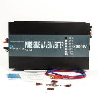 3000W Pure Sine Wave Power Inverter 12V/24/48V to 240V Car Truck Remote Switch