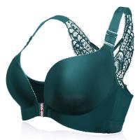 Butterfly Embroidery Front Closure Wireless...