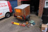 Car & Camping Trailer with Cover and...