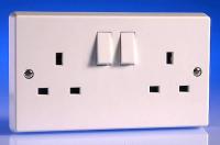 MK Y0433 2 Gang DP Switched Twin...