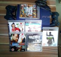 Play Station 3 With 6 games and 2 Game Control Pads For sale in Nigeria-img_20210216_150940-thumb