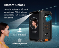OUKITEL WP5 4G Rugged Smartphone 8000mAh Battery 5.5 Inch 3 Rear Camera Android 9.0 3GB RAM 32GB - Sales In Nigeria