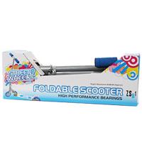 Street Wheelz Folding Scooter: Blue  For sale in Nigeria-street-wheelz-foldable-scooter-high-performance-bearings-thumb