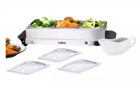 Tower Three Tray Buffet Server and Plate Warmer For sale in Nigeria-tower-3-tray-buffet-food-warmer-martfame.ng_6757337370-thumb