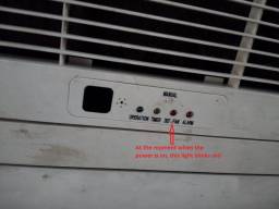 Crafft Aircon Cassette Def-Fan light blinks red